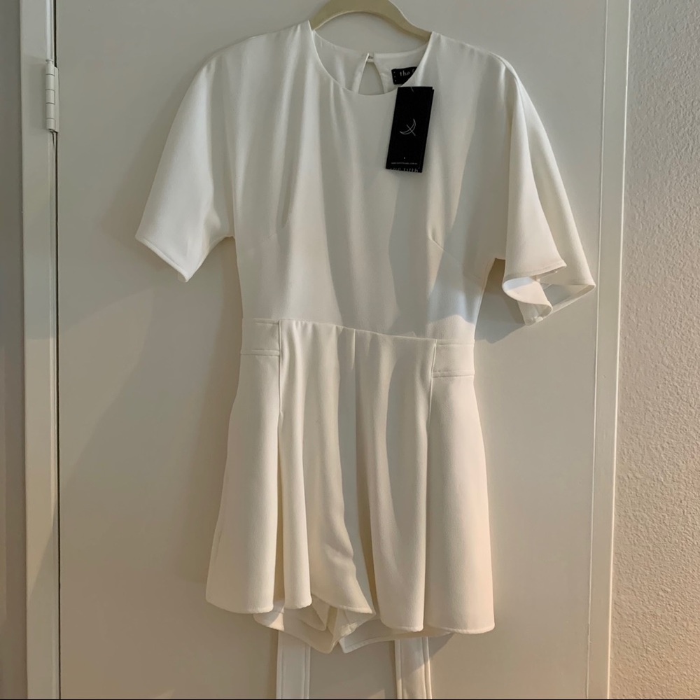 The Fifth Label - Modern Love Romper (Ivory)